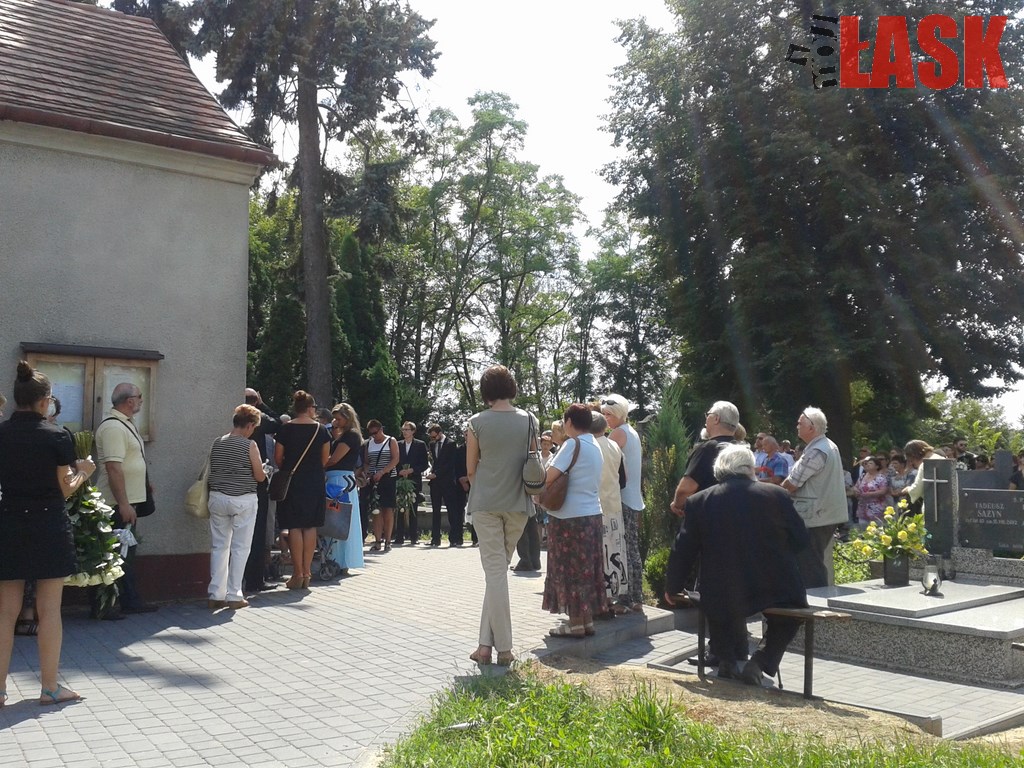 Pogrzeb córki Grażyny Błęckiej-Kolskiej