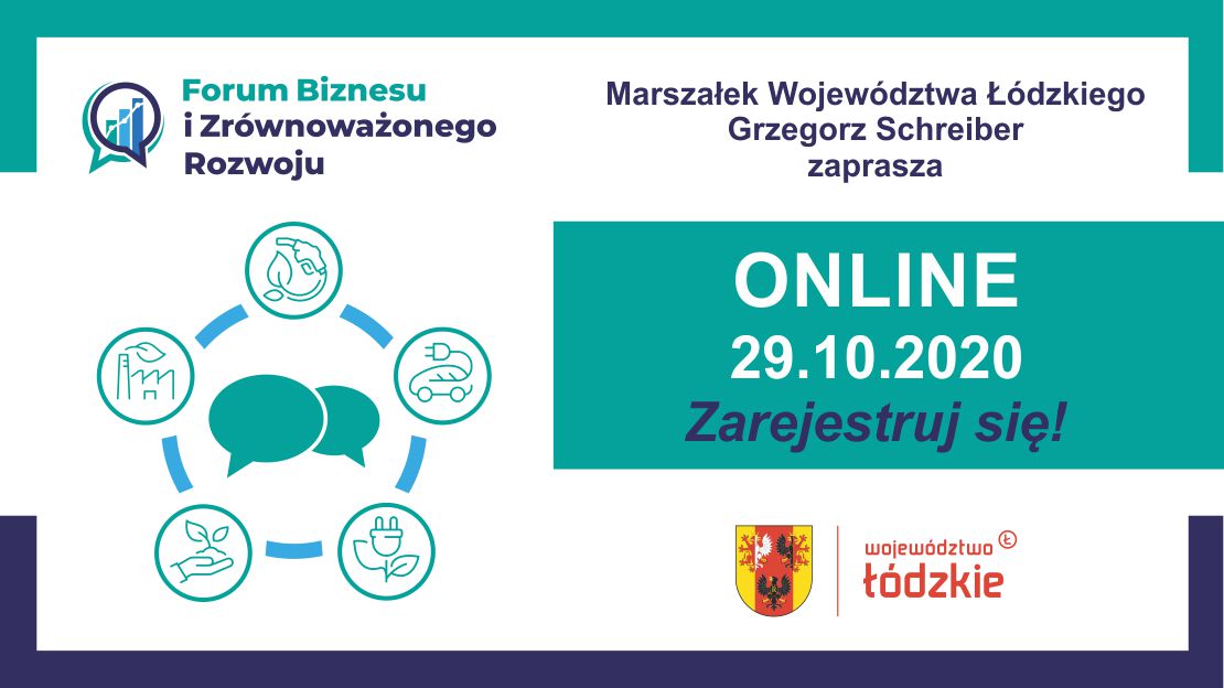 Forum Biznesu i Zrównoważonego Rozwoju – Łódzkie 2020
