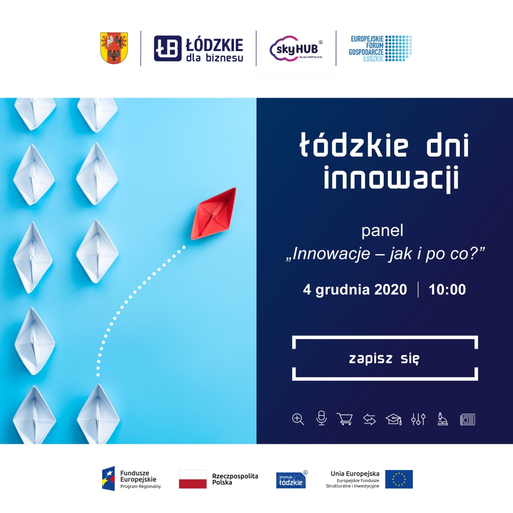 Zapraszamy na Łódzkie Dni Innowacji w sieci