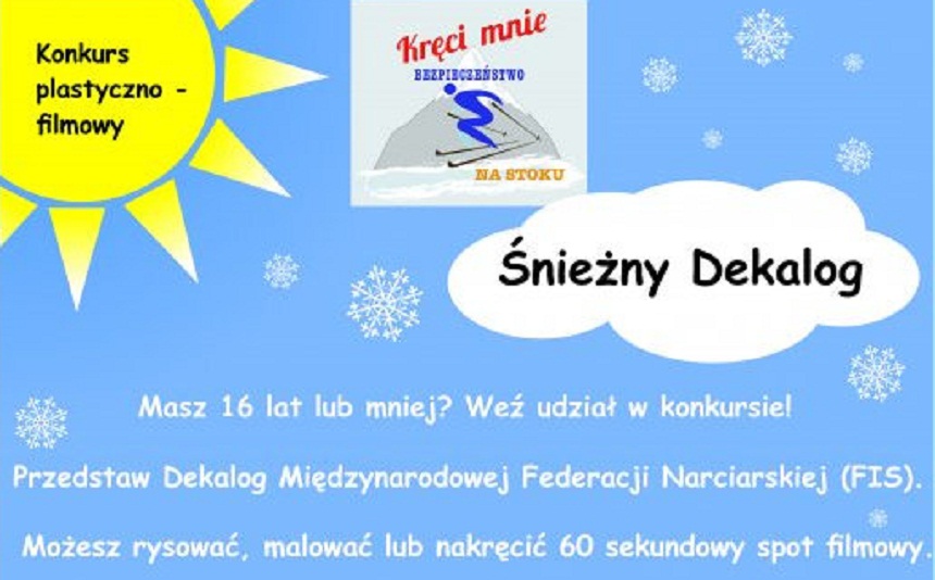 Śnieżny Dekalog, czyli konkurs dla najmłodszych