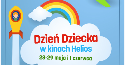 Dzień Dziecka w kinach Helios: 28-29 maja i 1 czerwca