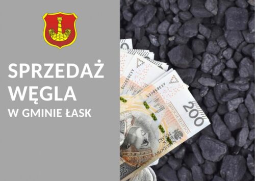 Gmina Łask realizuje sprzedaż węgla kamiennego