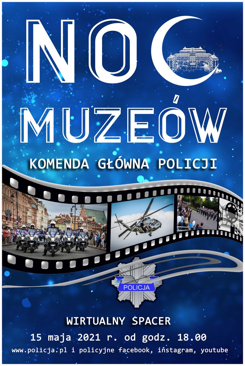 Noc muzeów z polską policją