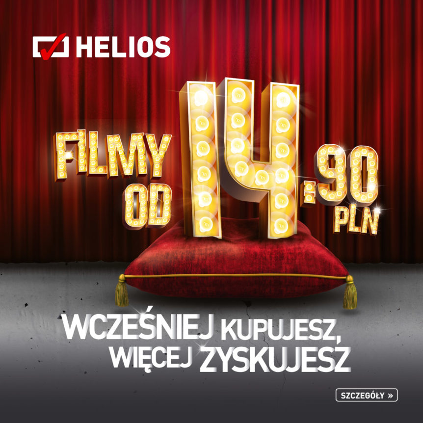 Gorące premiery w kinie Helios w Pabianicach od 14,90zł*!